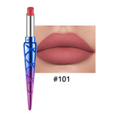 HANDAIYAN Matte Lipstick Pen Mermaid Unique Shape Design Lipstick Lip Balm Natural Vitamin E Matte Lipstick Long Lasting Color