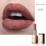 Pudaier 26 Colors Matte Velvet Lipstick Moisturizing Vitamin E Lip Glaze Sexy Red Lip Make Up Beauty Cosmetic Star Lipstick