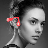 ALWUP Bluetooth earphone Wireless Headphone Bone Conduction Stereo Sports Headset for Phone with Microphone 8GB MP3 Player