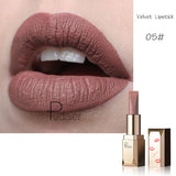 Pudaier 26 Colors Matte Velvet Lipstick Moisturizing Vitamin E Lip Glaze Sexy Red Lip Make Up Beauty Cosmetic Star Lipstick