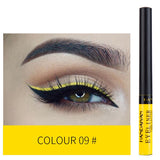 HANDAIYN New 12 Colors Liquid Matte Eyeliner Waterproof Long-lasting Not blooming Bright-coloured Eyeliner Pencil