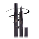 Miss Rose Black Liquid Stamp Eyeliner Double Head Waterproof Comestics Long-lasting Eye Liner Pencil Makeup Tools for Eyeshadow