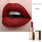 Pudaier 26 Colors Matte Velvet Lipstick Moisturizing Vitamin E Lip Glaze Sexy Red Lip Make Up Beauty Cosmetic Star Lipstick