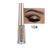 HANDAIYAN 12 Colors Liquid Eyeshadow Waterproof Long Lasting Shimmer Shine metallic Eye Shadow Liner Party Eye Cosmetic