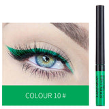 HANDAIYN New 12 Colors Liquid Matte Eyeliner Waterproof Long-lasting Not blooming Bright-coloured Eyeliner Pencil