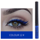 HANDAIYN New 12 Colors Liquid Matte Eyeliner Waterproof Long-lasting Not blooming Bright-coloured Eyeliner Pencil