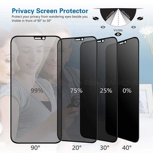 Best Full Privacy Tempered Glass For iPhone X XR XS 11 Pro Max 6 6S 7 8 Plus SE 2020 Anti Spy Screen Protector High Definition