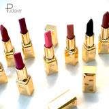 Pudaier 26 Colors Matte Velvet Lipstick Moisturizing Vitamin E Lip Glaze Sexy Red Lip Make Up Beauty Cosmetic Star Lipstick