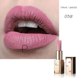 Pudaier 26 Colors Matte Velvet Lipstick Moisturizing Vitamin E Lip Glaze Sexy Red Lip Make Up Beauty Cosmetic Star Lipstick
