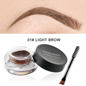 HANDAIYAN 24 Hour Waterproof Multifunctionl Eyebrows Gel and Eyeliner Gel Party Show Makeup Clown Colourful Cosmetics With Brush