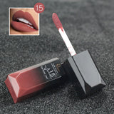 Pudaier 21 Colors Matte Liquid Lipstick Waterproof Matte Lip Gloss Not Fade Long-lasting Velvet Lipstick Makeup Cosmetics