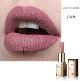Pudaier 26 Colors Matte Velvet Lipstick Moisturizing Vitamin E Lip Glaze Sexy Red Lip Make Up Beauty Cosmetic Star Lipstick