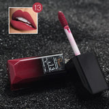 Pudaier 21 Colors Matte Liquid Lipstick Waterproof Matte Lip Gloss Not Fade Long-lasting Velvet Lipstick Makeup Cosmetics