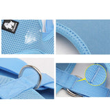 Truelove Puppy Cat Pet Dog Harness Breathable Mesh Nylon Dog Harness Strap Soft Walk Vest Collar For Small Medium Dog 8color