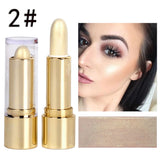 HANDAIYAN 3D Highlighter Repair Stick MakeupBrighten Stick Women Beauty Facial Eyes Glitter Shimmer Highlight Contour Stick