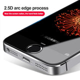 Full Cover Tempered Glass For iPhone 11 Pro XS Max XR X Anti-Burst Screen Protector For iPhone 5 5S 5C SE 4 4S Protective Film