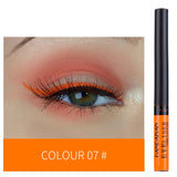 HANDAIYN New 12 Colors Liquid Matte Eyeliner Waterproof Long-lasting Not blooming Bright-coloured Eyeliner Pencil