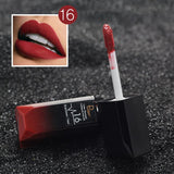 Pudaier 21 Colors Matte Liquid Lipstick Waterproof Matte Lip Gloss Not Fade Long-lasting Velvet Lipstick Makeup Cosmetics