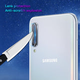 2 In 1 For Samsung Galaxy A50 2019 Camera Lens Film 9D Screen Protector Protective Tempered Glass for Galaxy SM A50 A505F S A51