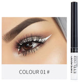 HANDAIYN New 12 Colors Liquid Matte Eyeliner Waterproof Long-lasting Not blooming Bright-coloured Eyeliner Pencil