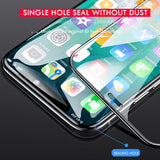 200D Curved Full Cover Protective Glass On The For iPhone 7 8 6S Plus Tempered Screen Protector iPhone 11 Pro X XR XS Max Glass