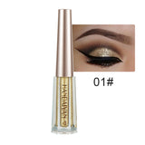 HANDAIYAN 12 Colors Liquid Eyeshadow Waterproof Long Lasting Shimmer Shine metallic Eye Shadow Liner Party Eye Cosmetic