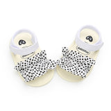 Summer Baby Sandals for Girls Newborn Dot Bow Princess Baby Girl Shoes Cotton Sandals Baby Girl Shoes