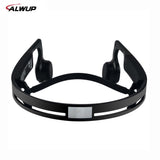 ALWUP Bluetooth earphone Wireless Headphone Bone Conduction Stereo Sports Headset for Phone with Microphone 8GB MP3 Player