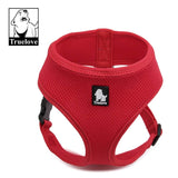 Truelove Puppy Cat Pet Dog Harness Breathable Mesh Nylon Dog Harness Strap Soft Walk Vest Collar For Small Medium Dog 8color