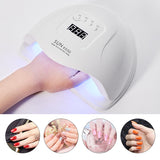 Jillradia SUN X5 Plus UV Lamp 54W Nail Dryer Drying All Gel Lacquer LED Nail Ice Iamp With 36 PCS LEDs For DIY Manicure Tools