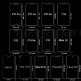 3-1Pcs Full Cover Tempered Glass For Huawei P40 P30 P20 Lite P20 Pro P Smart 2019 Screen Protective Glass For Huawei Mate20 Lite