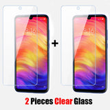 2 in 1 Camera Lens Tempered Glass For Xiaomi Redmi Note 7 8 Pro 8T Screen Protector On The For Redmi 8 8A 7 7A Protective Glass