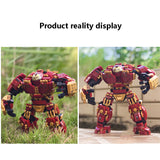 650PCS  Marvel Iron Man Hulkbuster War Machine Building Blocks Super Heroes Avengers Infinity War Children Kids Toys