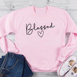 Blessed Hoodies Woman Mother Day Gift Sweatshirts Woman Spring Autumn Hoodies Woman