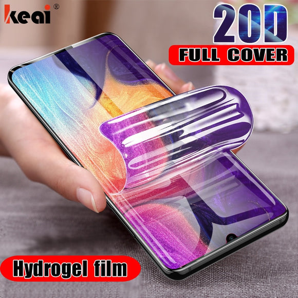 20D Hydrogel Film For Samsung Galaxy S10e S10 Plus Screen Protector For A50 A51 A20 A20E A70 A71 A40 A10 Note 10 Film Not Glass