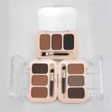 Eyebrow Enhancer Eyebrow Powder 3 Color Palette Pigment Long-lasting Eye Brow Make Up Tint Shades Eyebrows Women Makeup Cosmetic