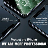 700D Full Cover Tempered Glass On For iPhone 11 Pro Max Screen Protector Glass Soft Edge For iPhone X XS Max XR 7 8 6 Plus Film