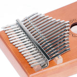 Kalimba 17 Key Thumb PianoToy Mahogany Finger High-Quality Wood Mbira LikembeInstrument African Solid Kalimbas For Kids