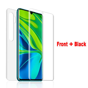 Full Cover Hydrogel Film For Xiaomi Redmi Note 8 9S 9 Pro Screen Protector For Xiaomi mi 9 Lite A3 9T Note 10 Pro Camera Glass