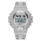 New MISSFOX G Style Shock Mens Watches Top Brand Luxury Digital Watch Men Diamond Male Clock Xfcs Classic Hip Hop Iced Out Watch
