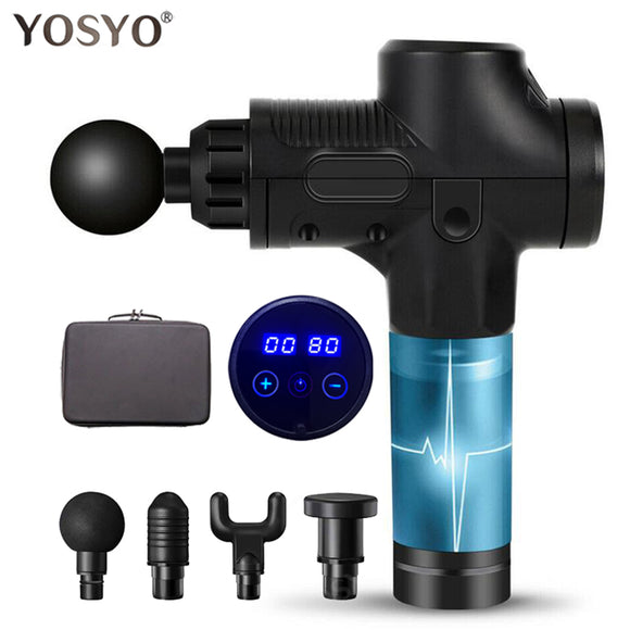 Massage Gun Muscle Relaxation Massager At Home Charging Deep Dynamic Therapy Vibrator Box Portable Package