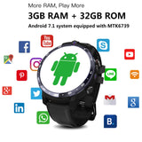 LEMFO LEM12 Smart Watch 4G Face ID 1.6 inch Full Screen OS Android 7.1 3G RAM 32G ROM LTE 4G Sim GPS WIFI Heart Rate Men Women