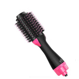 AirGTC Hair Dryer Brush 1000W 2 in 1 One Step Hair Dryer Brush Hot Air Comb Volumizer Blow Straightener Curler Dropshipping