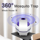 2020 USB Powered Mosquito Killer Lamp 1m/2m Electric No Noise 360° Insect Killer Bug Zapper Mosquito Trap Light For Bedroom Home