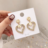 Abdoabdo Pearl Long Tassel Earrings For Women Ear Wire Drop Earrings Jewelry Earrings Gold Earrings Pendientes Mujer Moda 2019