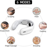 Remote Smart Neck and Shoulder Massager Electric Pain Relief Tool Health Care Relaxation Cervical Vertebra Physiotherapy