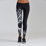 Printed Slim Fitness Leggings Women Sexy Push Up Leggins Clothing Workout Printing Patchwork Trousers High Waist Leggins Leginy