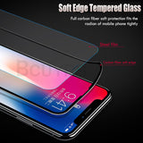 700D Curved Edge Protective Tempered Glass For iPhone 11 Pro X XS Max XR Screen Protector Glass On For iPhone 7 6 8 6s Plus X