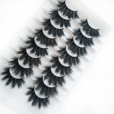 5/8 pairs 3D mink eyelashes 3D natural false eyelashes 3d soft mink eyelashes extension Makeup Kit