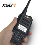 Walkie Talkie KSUN KS-UV2D 8W High Power Dual Band Handheld Two Way Ham Radio Communicator HF Transceiver Amateur Handy